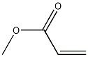 Methyl acrylate Struktur