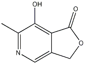 5-hydroxy-4-methyl-8-oxa-3-azabicyclo[4.3.0]nona-1,3,5-trien-7-one Struktur