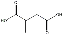 Itaconic acid Struktur