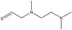 N,N,N'-Trimethyl-N'-thioethylethylene Diamine Struktur