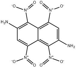 1,4,5,8-Tetranitro-2,6-naphthalenediamine Struktur