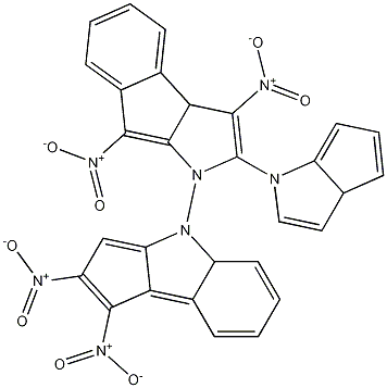 Tetranitrodibenzotetrazapentalene Struktur