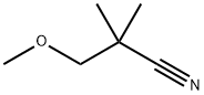 Methoxypivalonitrile Struktur