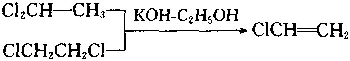 二氯乙烷與堿液加熱生成氯乙烯