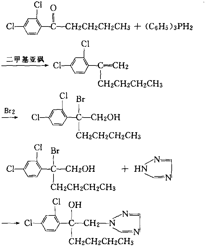 溴代醇制備己唑醇