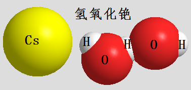 氫氧化銫 分子結(jié)構(gòu)式