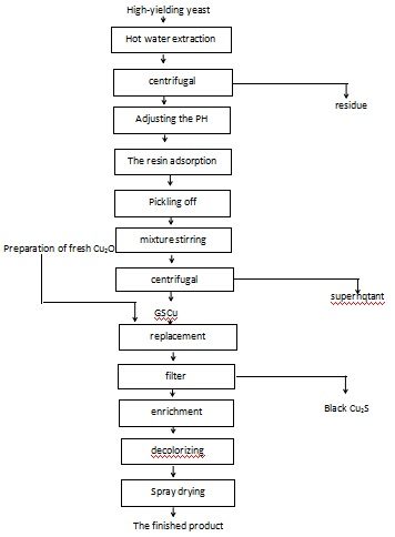 The synthesis of GSH