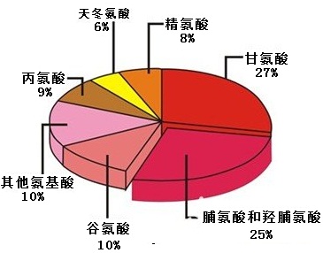 膠原蛋白的成分組成