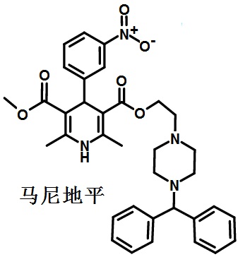 馬尼地平的結(jié)構(gòu)式