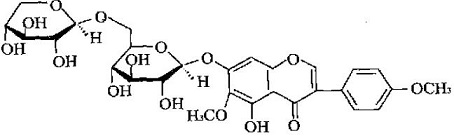 葛花苷結(jié)構(gòu)式