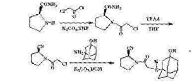 (2S)-N-氯乙酰基-2-氰基四氫吡咯