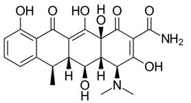 the chemical structure of doxycycline