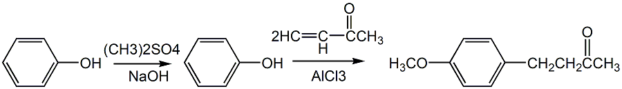 茴香基丙酮的合成路線