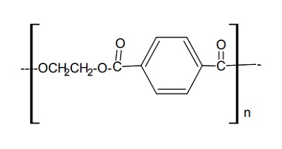 Structure of Polyethylene terephthalate(PET)