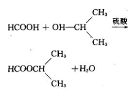 甲酸異丙酯合成反應(yīng)路線圖