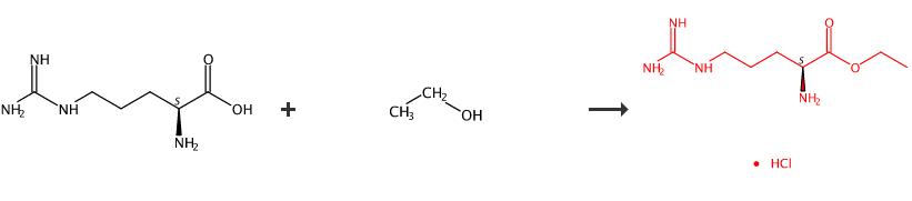 L-精氨酸乙酯鹽酸鹽的合成與應用
