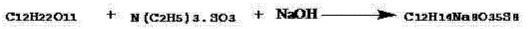 蔗糖八磺酸酯鈉合成及純化的方法