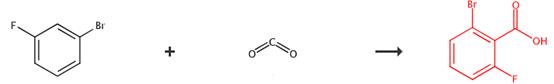 2-溴-6-氟苯甲酸的合成路線