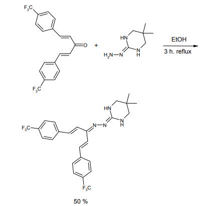 Synthesis of hydramethylnon