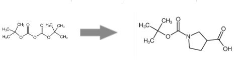 1-BOC-吡咯烷-3-甲酸的制備