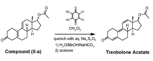 Synthesis of Trenbolone acetate