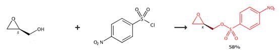 (R)-(-)-對(duì)硝基苯磺酸縮水甘油酯的合成路線