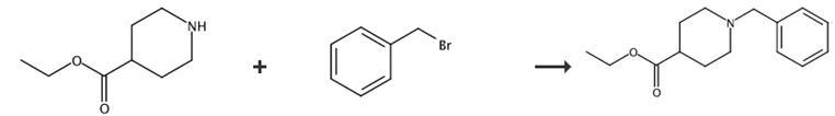 1-芐基-4-哌啶甲酸乙酯的合成路線