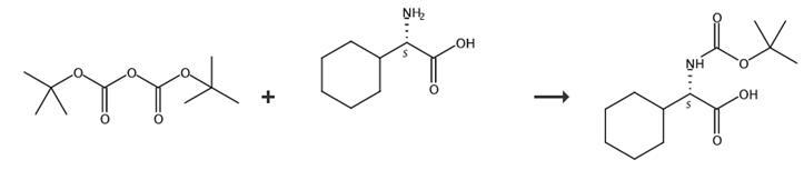 Boc-L-環(huán)己基甘氨酸的合成路線