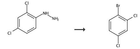  2,4-二氯溴苯的合成路線