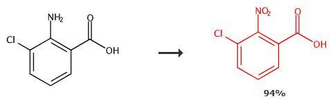 3-氯-2-硝基苯甲酸的合成路線