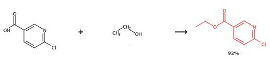 6-氯煙酸乙酯的合成路線