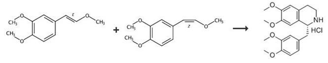  R-四氫罌粟堿鹽酸鹽的合成路線