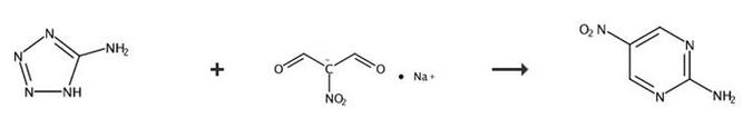  2-氨基-5-硝基嘧啶的合成路線