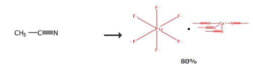 六氟磷酸四乙氰銅的合成路線
