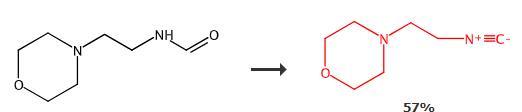 2-嗎啉基乙基異氰酸酯的合成路線