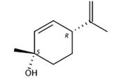 (1S，4R)-1-甲基-4-(1-甲基乙烯基)-2-環(huán)己烯-1-醇的合成和作用