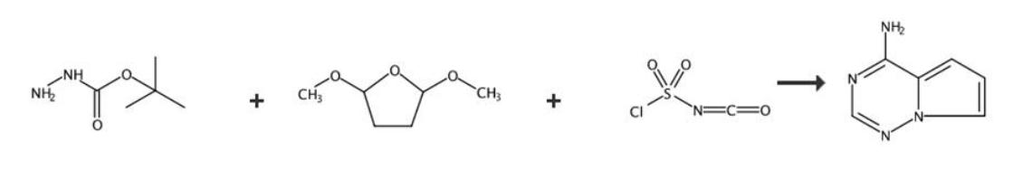 吡咯并[2，1-F][1，2，4]三嗪-4-胺的合成路線
