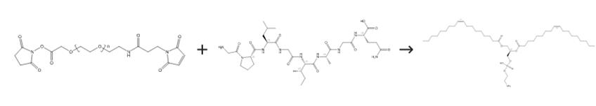 圖4 1，2-二油酰-SN-甘油-3-磷酰乙醇胺的合成路線。