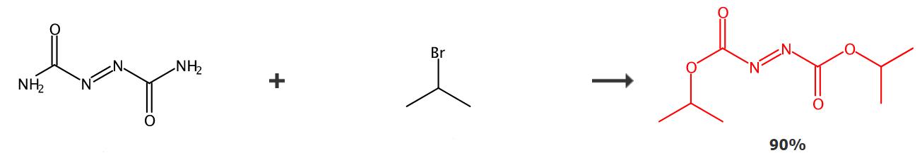 偶氮二甲酸二異丙酯的合成路線