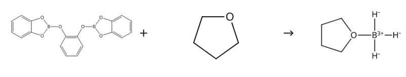 圖2 硼烷四氫呋喃絡(luò)合物的合成路線[3]。