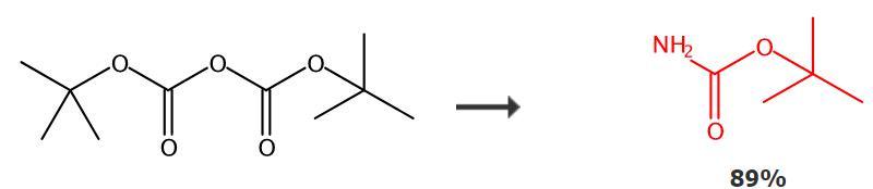 氨基甲酸叔丁酯的合成路線