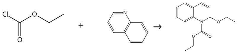 2-乙氧基-1-乙氧碳?；?1,2-二氫喹啉的合成