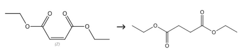 圖2 丁二酸二乙酯的合成路線[2]。