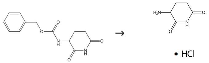 3-氨基-2，6-哌啶二酮鹽酸鹽的合成路線