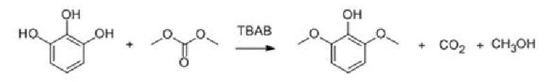 焦性沒食子酸與碳酸二甲酯醚化生成2,6-二甲氧基苯酚.jpg