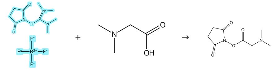 2-琥珀酰亞胺基-1,1,3,3-四甲基脲四氟硼酸酯的應(yīng)用