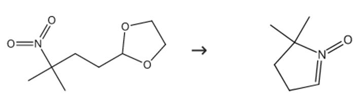 5，5-二甲基-1-吡咯啉-N-氧化物的合成