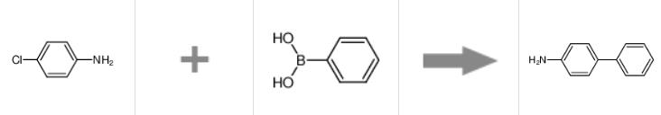 4-氨基聯(lián)苯的合成反應(yīng)式