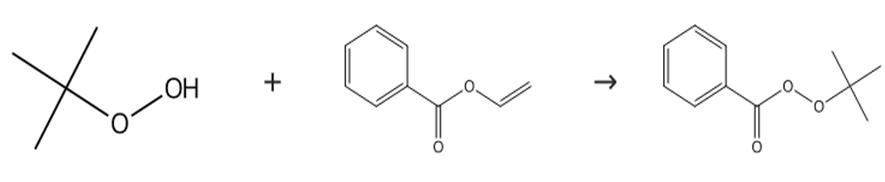 圖2過氧化苯甲酸叔丁酯的制備路線