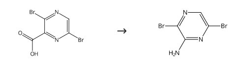 3,6-dibromopyrazin-2-amine synthesis